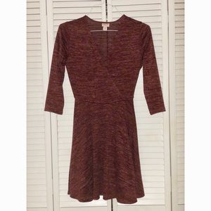 Maroon Dress